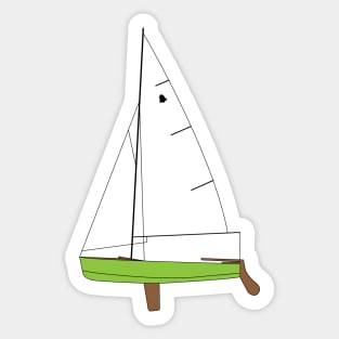 GP14 Sailboat Sticker